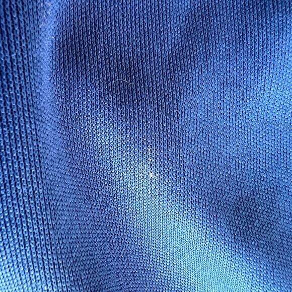 Frederick's of Hollywood RARE Women Size XS Embroidered Deep V-Neck Blue Whit - Picture 10 of 15